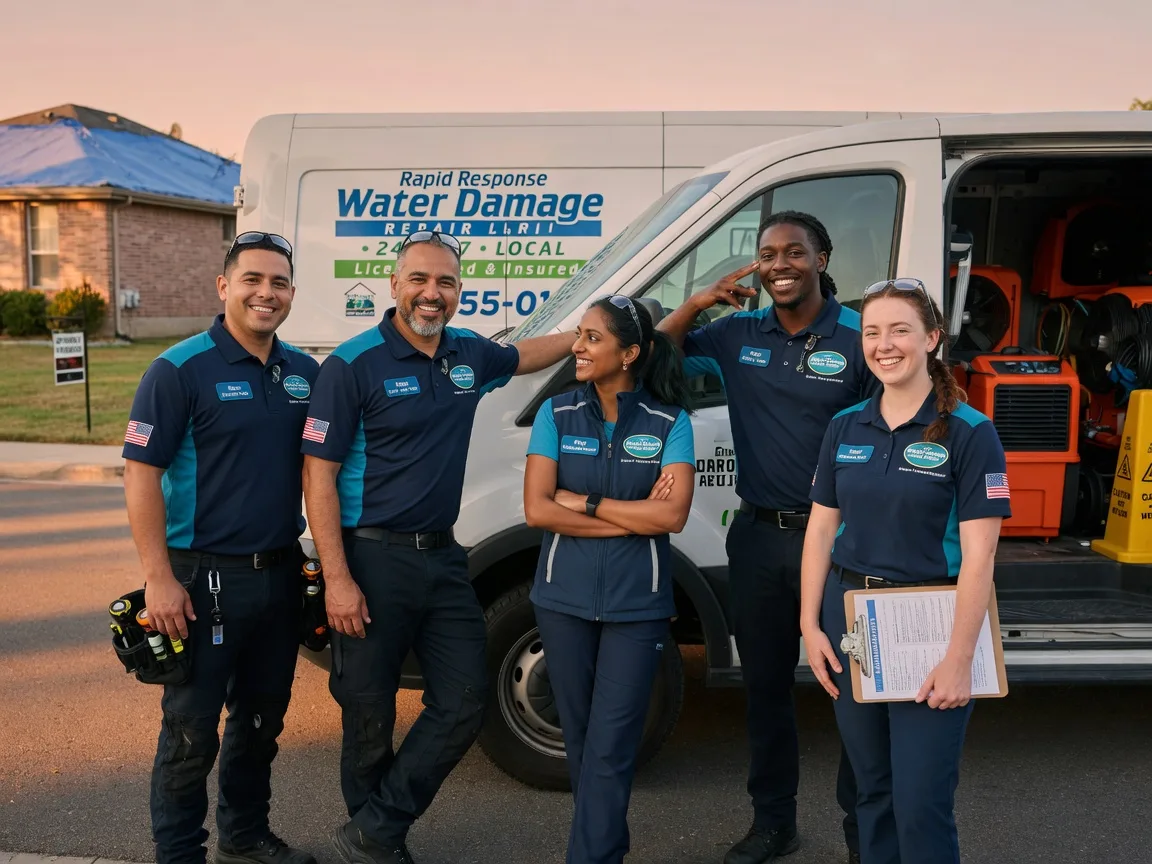 Water Damage Restoration company in Van Voorhis, PA